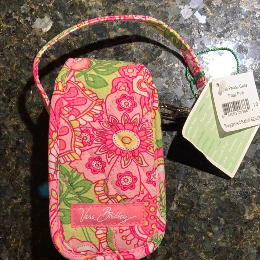 NWT Vera Bradley petal pink cellphone case - Picture 2 of 3
